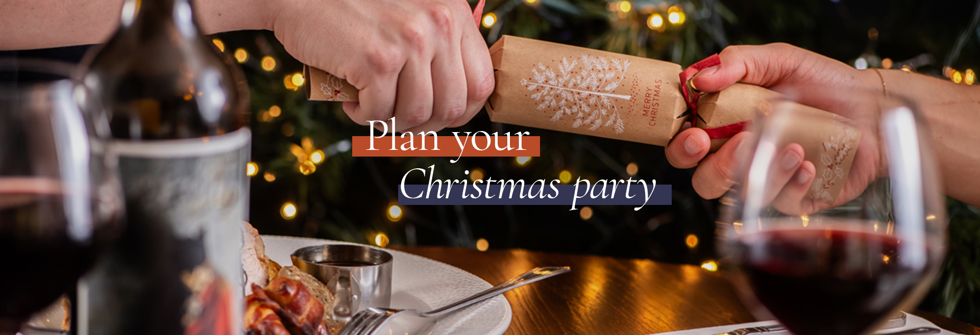 Christmas party at The Angel Inn