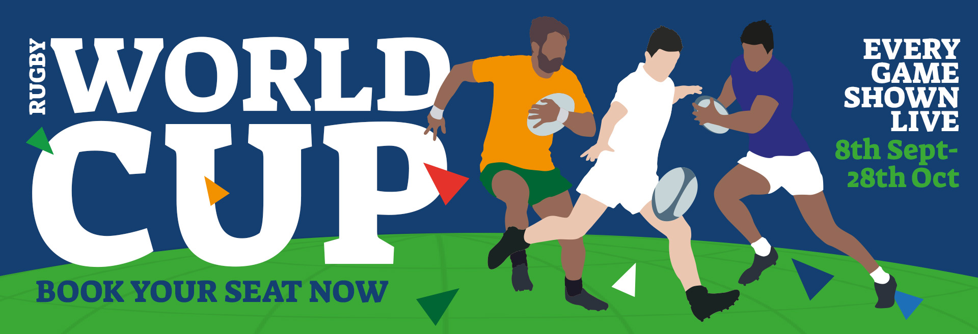 Watch the Rugby World Cup at The Angel Inn
