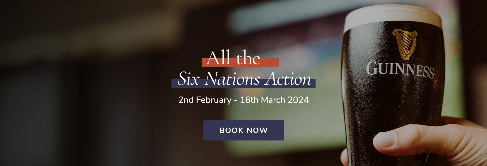 Rugby Six Nations 2024 at The Angel Inn